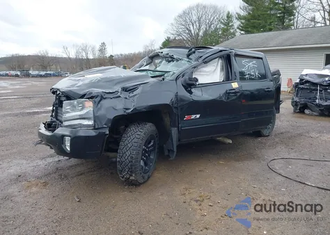 2018 Chevrolet Silverado 1500 2Lz z USA, uszkodzony, nr VIN 3GCUKSECXJG582759